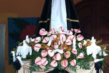 La Santa Cruz y la Virgen de la Paloma se encuentran en El Calero (Foto TA)